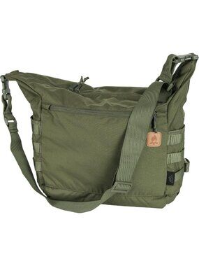 Olive Green Bushcraft Satchel Bag - Durable, Versatile Outdoor Gear